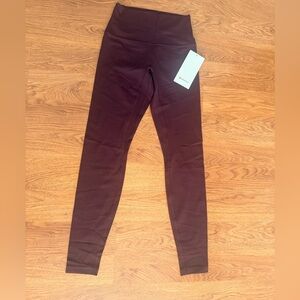 lululemon athletica women Deep Brown Leggings
